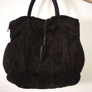 Coccinelle Brown Sparkle Boho Bag